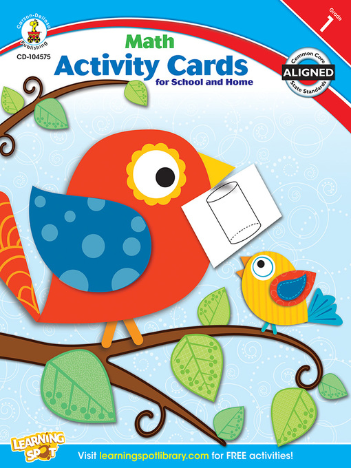 Title details for Math Activity Cards for School and Home, Grade 1 by Carson Dellosa Education - Available